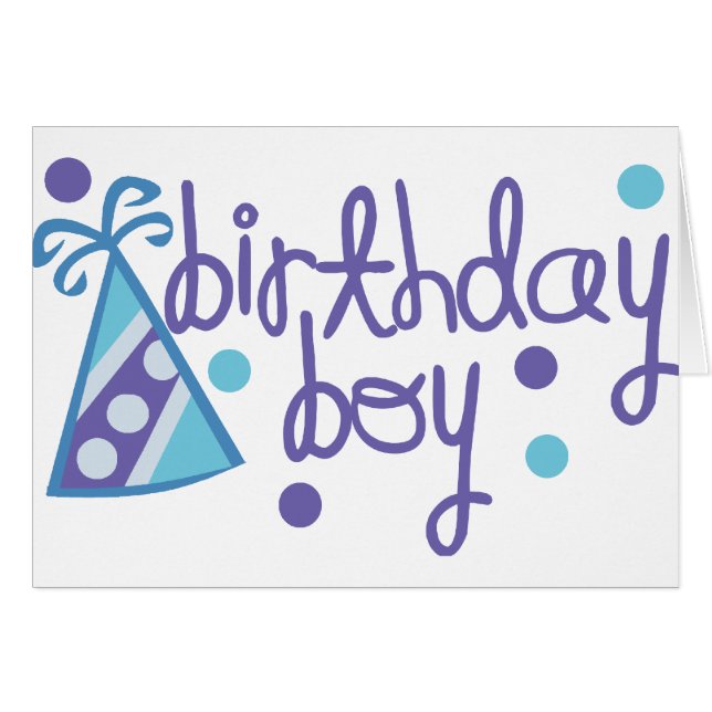 Birthday Boy (Vorderseite (Horizontal))