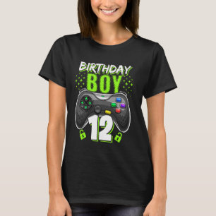 Birthday Boy 12 Video Game Controller Gamer 12. B T-Shirt
