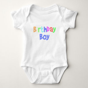 Birthday Boy Baby Strampler