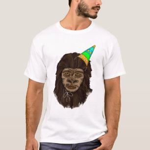 Birthday Boy Bigfoot Sasquatch Spaß T-Shirt