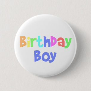 Birthday Boy Button