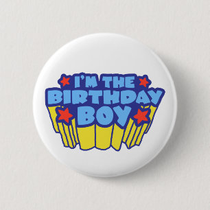Birthday Boy Button