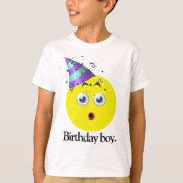 Birthday Boy Emoji T-Shirt