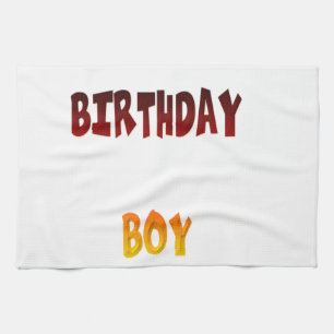 Birthday Boy Geschirrtuch