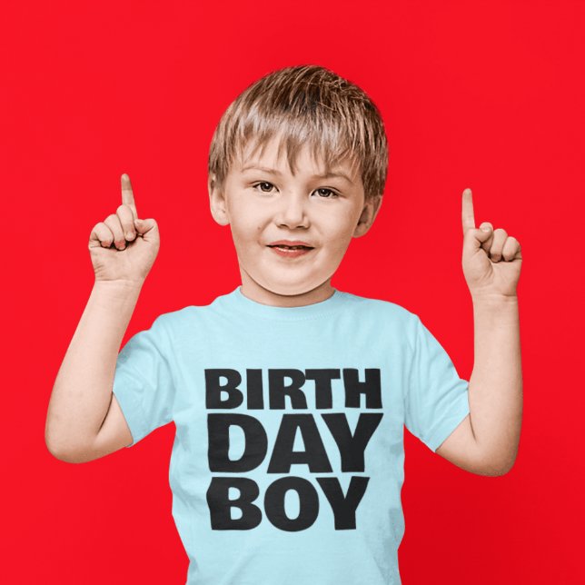 BIRTHDAY BOY KIDS niedlicher TODDLER T - SHIRT (Von Creator hochgeladen)