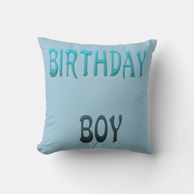 Birthday Boy Kissen (Vorderseite)