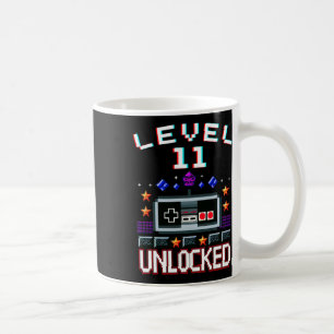 Birthday Boy Level 11 Entsperrte Funny Video Game Kaffeetasse