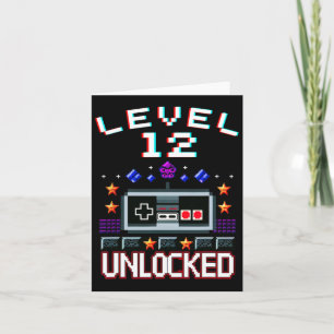 Birthday Boy Level 12 Entsperrte Funny Video Game  Karte