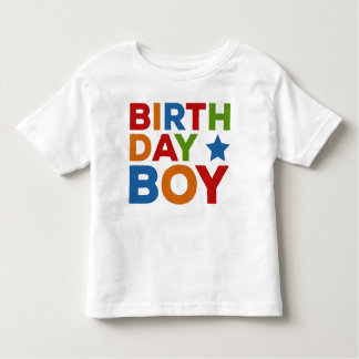 Birthday Boy Mehrfarbig Kleinkind T-shirt