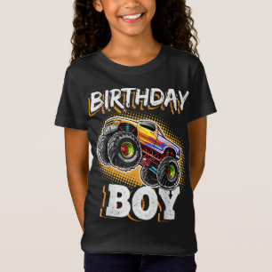 Birthday Boy Monster Truck Birthday Party Geschenk T-Shirt
