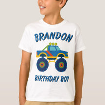 Birthday Boy Monster Truck Party 