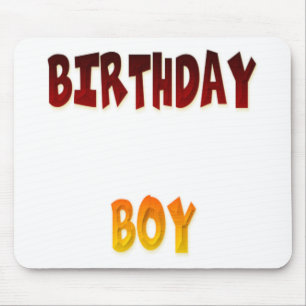 Birthday Boy Mousepad