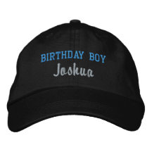 Birthday Boy Personalisiert Cap, Geburtstagsparty