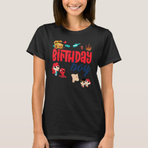 Birthday Boy Pirate Geburtstagsparty Thema Ozean 1 T-Shirt
