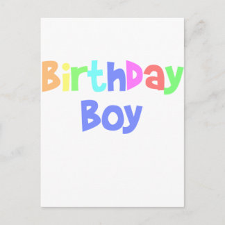 Birthday Boy Postkarte