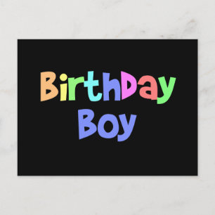 Birthday Boy Postkarte