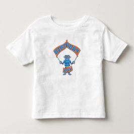 Birthday Boy Robot Kleinkind T-shirt