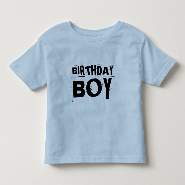 BIRTHDAY BOY T - SHIRT (Vorderseite)