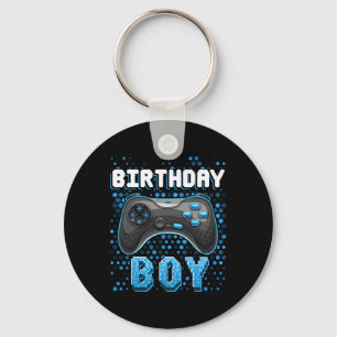 Birthday Boy Video Game Controller Birthday Gamer Schlüsselanhänger