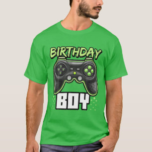 Birthday Boy Video Game Controller Birthday Gamer T-Shirt