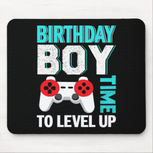 Birthday Boy Video Game Geburtstagsparty Mousepad