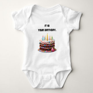 Birthday Cake Candles Custom Personalisiert Celebr Baby Strampler