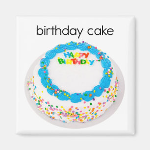 Birthday Cake Kühlschrank Magnet