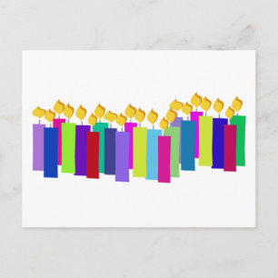 Birthday Candles Postkarte
