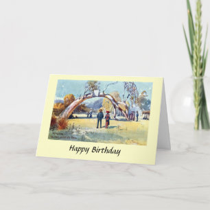 Birthday Card - Adelaide, Südaustralien Karte