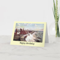 Birthday Card - Arbroath, Schottland