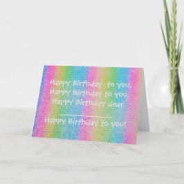 BIRTHDAY CARD ART&DESIGN STYLE KARTE
