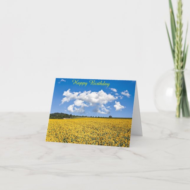 Birthday Card Dankeskarte (Vorderseite)