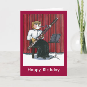Birthday Card for a Musician Karte