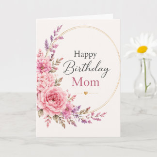 Birthday Card for Mom Karte