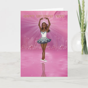Birthday Card for Niece Ballet Dancer Karte
