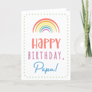 Birthday Card for Papu Karte