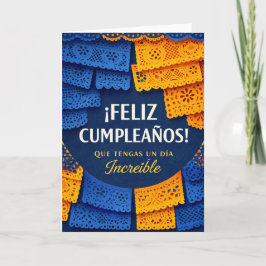 birthday card in spanish for men  karte