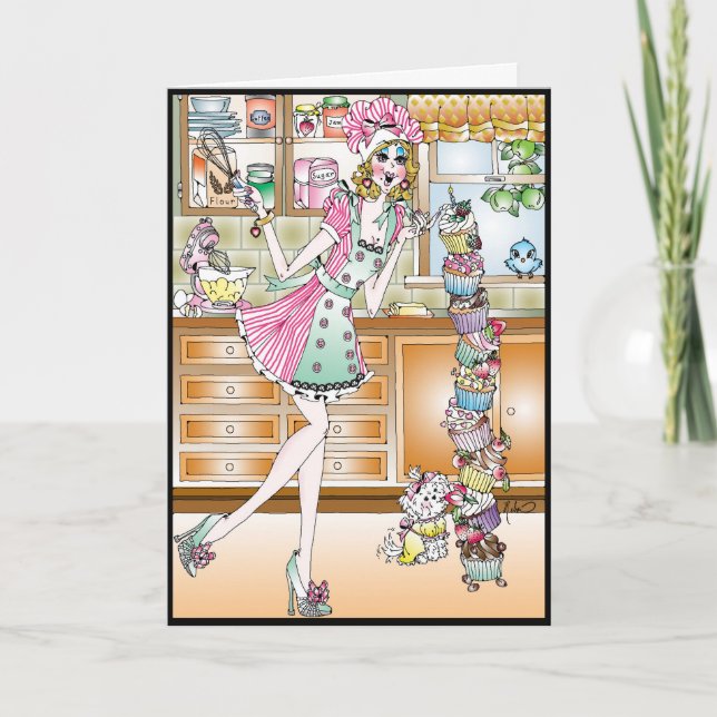 BIRTHDAY CARD KARTE (Vorderseite)