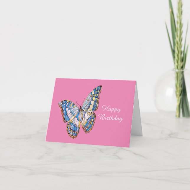 Birthday Card Karte (Vorderseite)