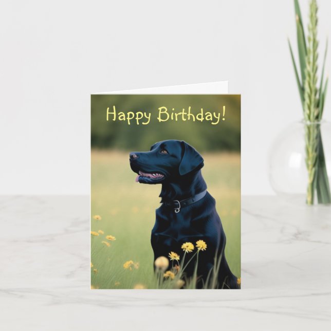 Birthday Card Karte (Vorderseite)
