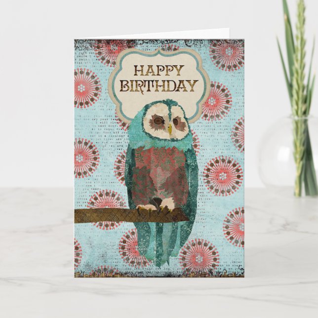 Birthday Card Karte (Vorderseite)