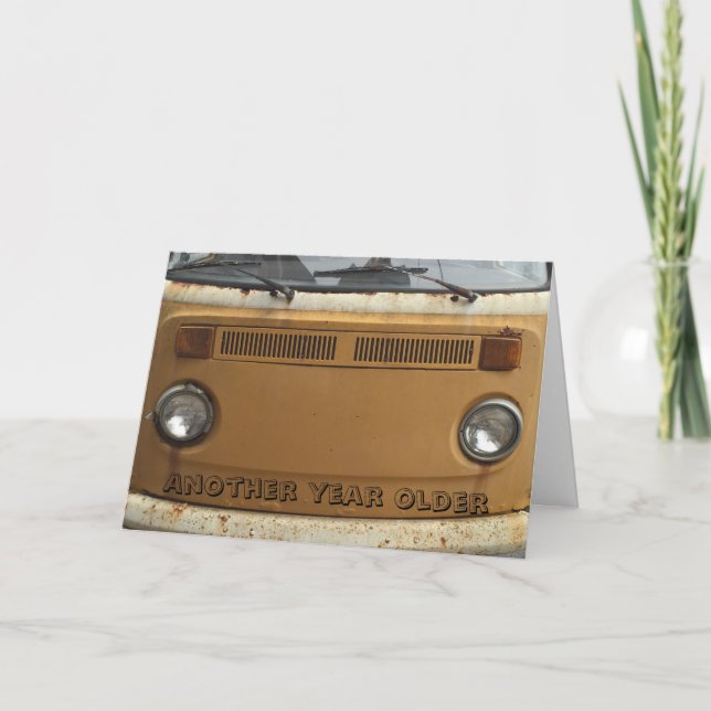 BIRTHDAY CARD KARTE (Vorderseite)