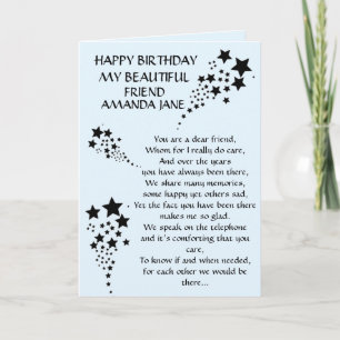 BIRTHDAY CARD KARTE