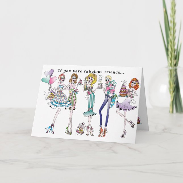 BIRTHDAY CARD KARTE (Vorderseite)