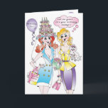 BIRTHDAY CARD KARTE<br><div class="desc">BIRTHDAY CARD FOR YOUR FUN FRIENDS!</div>