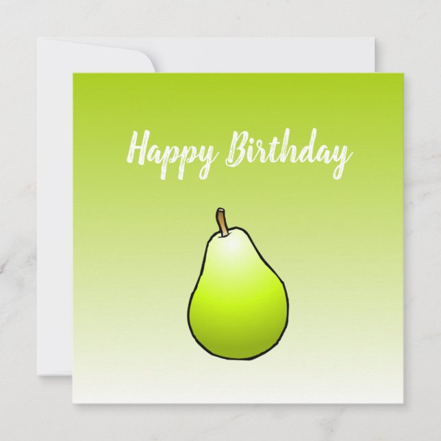 Birthday Card Karte (Vorderseite)