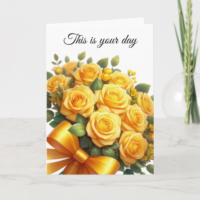 Birthday Card Karte (Vorderseite)