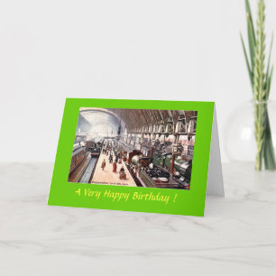 Birthday Card - Paddington Station, London Karte