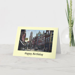 Birthday Card - Steenweg, Utrecht, Niederlande Karte