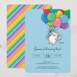 BIRTHDAY CATS von Sandra Boynton Einladung